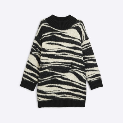 River island zebra jumper sales