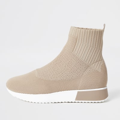 river island high top trainers