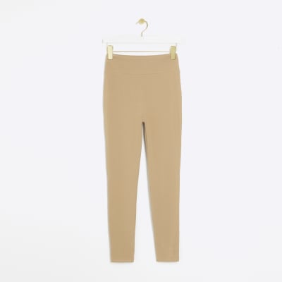 River Island Jersey Leggings - Khaki