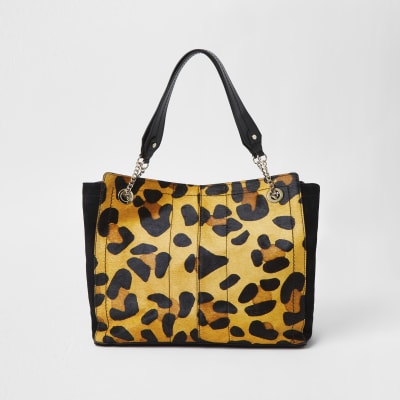 Madewell The Crossbody Bag Strap: Leopard Calf Hair Edition