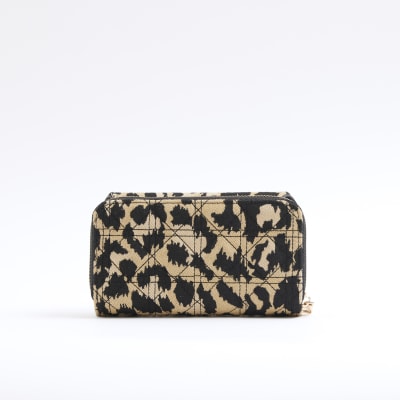 Leopard print purse river island sale