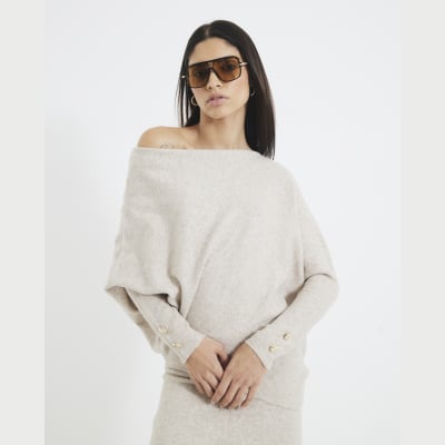 Off the shoulder jumper river island best sale