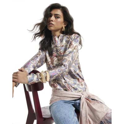 Paisley Frogging Shirt