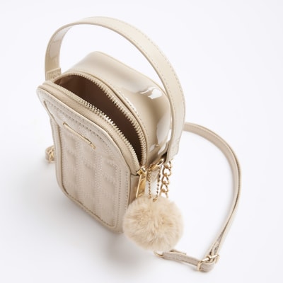 River island best sale pom pom bag