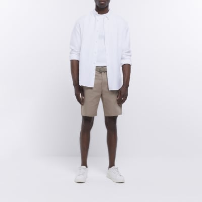 Chino shorts cheap river island