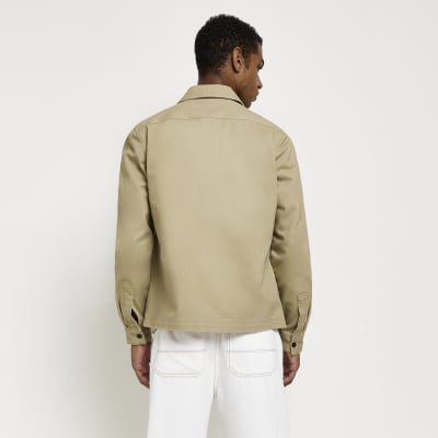 regular fit shacket