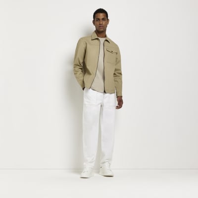 regular fit shacket