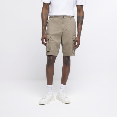 Mens chino shorts river island sale