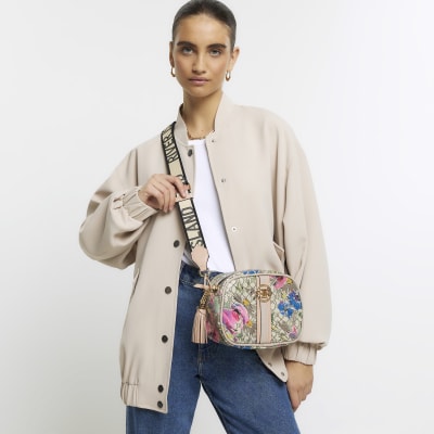 River Island Cross Body Bag Monogram