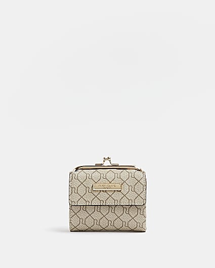 Women's Beige Monogram Bags & purses | River Island Women's Beige Monogram Bags & purses | River Island