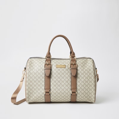 monogram weekender bag