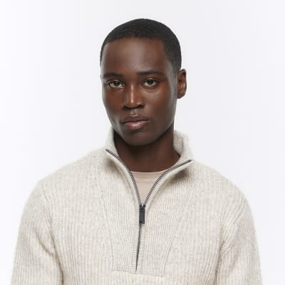 Slim fit 2025 half zip sweater