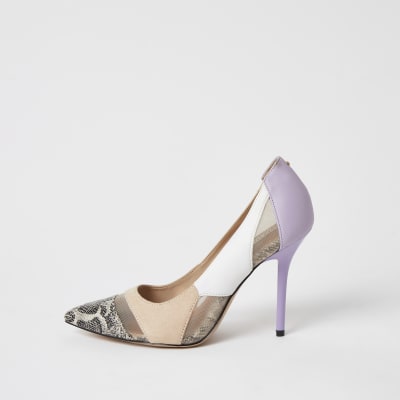 river island purple shoes