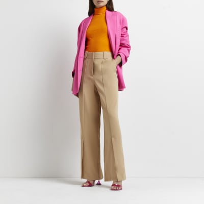 split front trousers