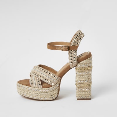river island platform heels