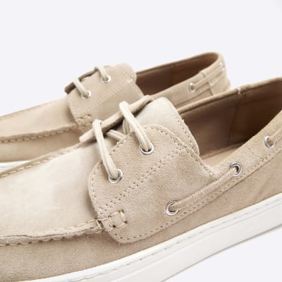 River island cheap mens boat shoes