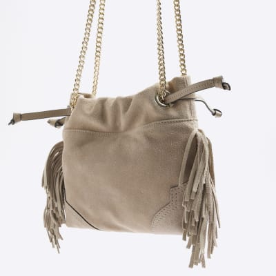 River island fringe bag sale