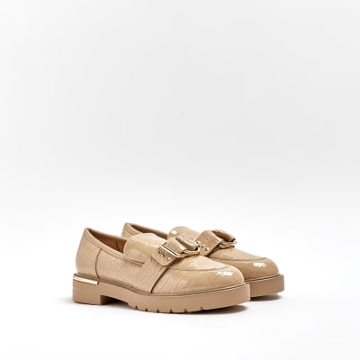 river island wide fit loafers