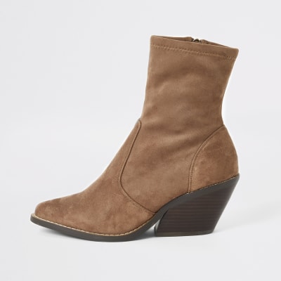 river island tan suede boots