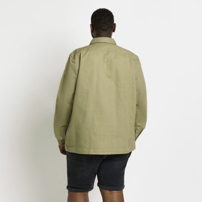 regular fit shacket