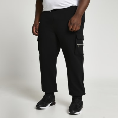 big and tall cargo joggers