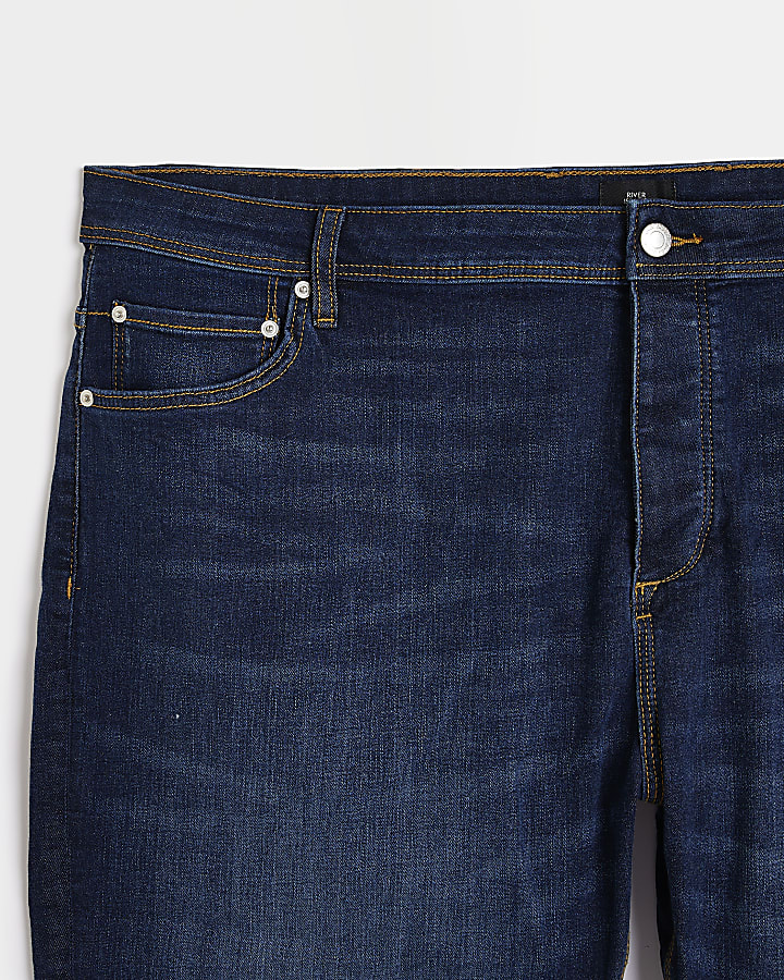 Big & tall blue slim fit jeans