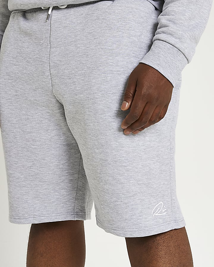 Big & Tall grey RI slim fit shorts