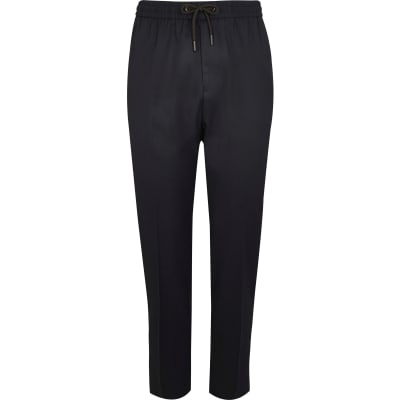 big and tall twill joggers