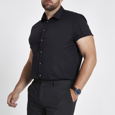 slim fit shirt for fat guys