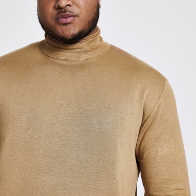 big roll neck jumper