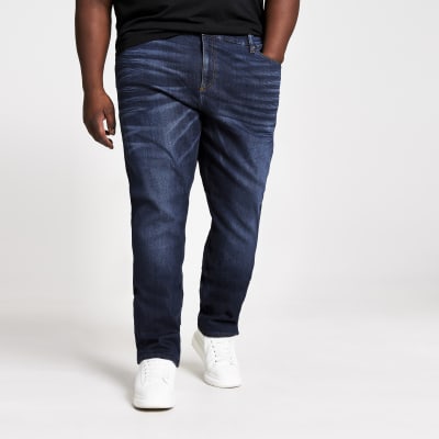 big and tall slim fit stretch jeans