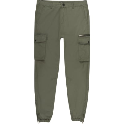 skinny fit cargo pants