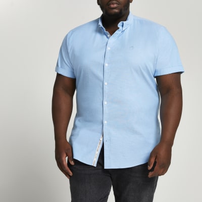 short sleeve button up big and tall