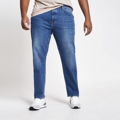 wrangler big men's stretch jeans