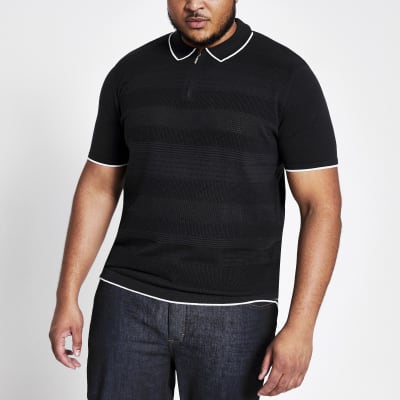 black polo shirt river island