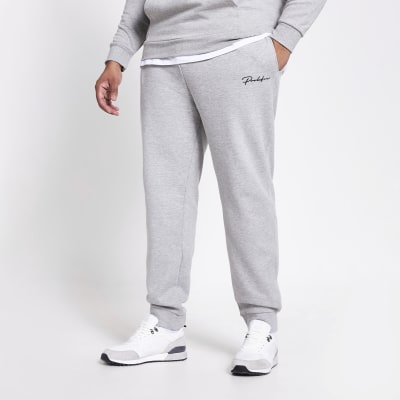 grey tight joggers