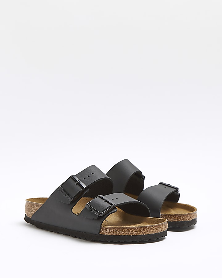 Birkenstock black Arizona sandals