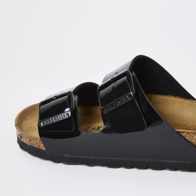 Birkenstock black double strap sandal