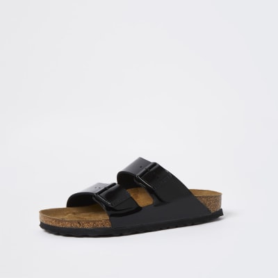 Birkenstock black double strap sandal
