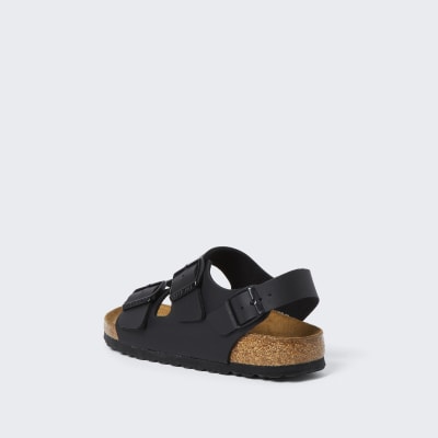 Birkenstock black triple strap sandals