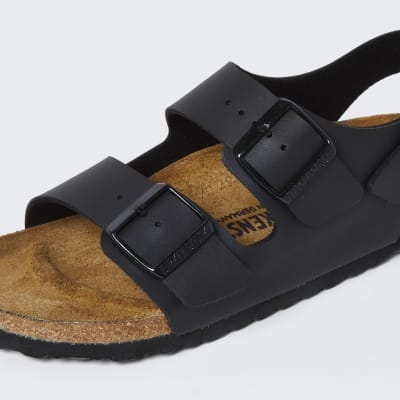 Birkenstock black triple strap sandals