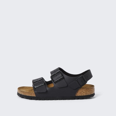 Birkenstock black triple strap sandals