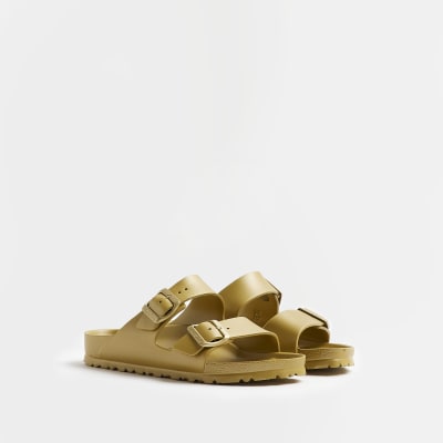 Birkenstock gold Eva Arizona sandals
