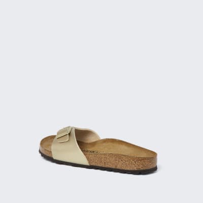 Birkenstock gold madrid sandals