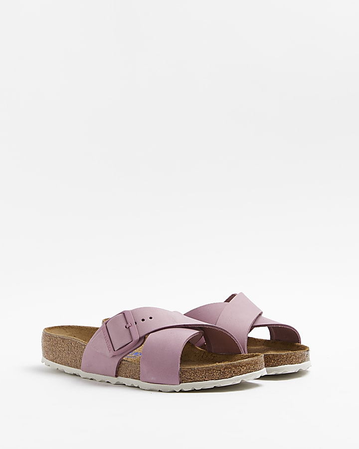 Birkenstock pink Siena sandals
