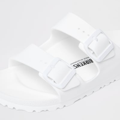 birkenstock arizona eva sandal white