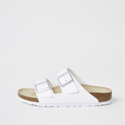 arizona white sandals