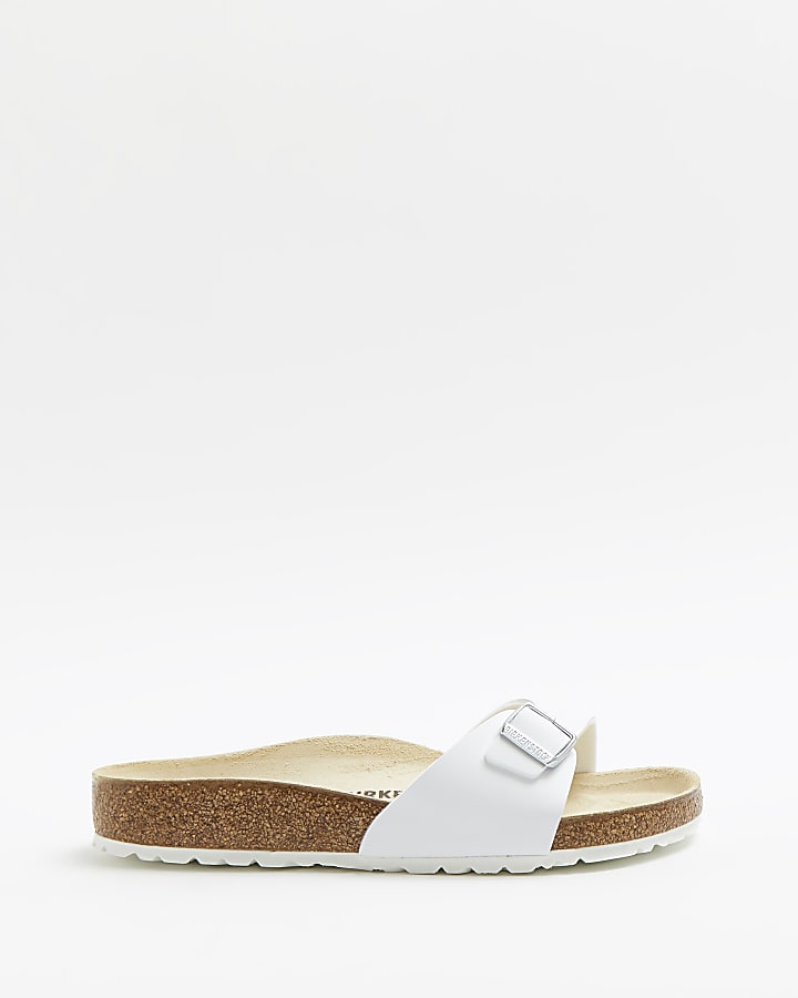 Birkenstock white Madrid sandals