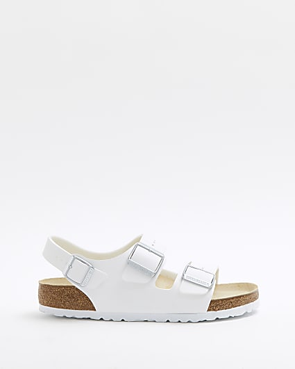 Birkenstock white Milano sandals