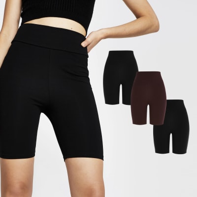 river island biker shorts